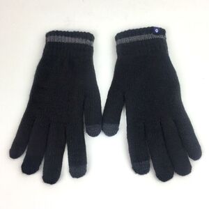 Ben Sherman Black Knit Gloves